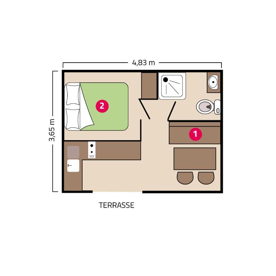 Camping Park Er Lann Saint-Pierre-Quiberon Ngoại thất bức ảnh